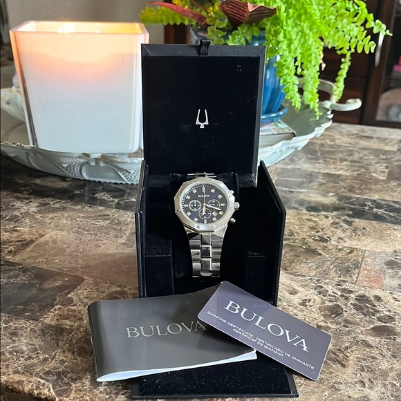 Bulova Men's Silver Watch